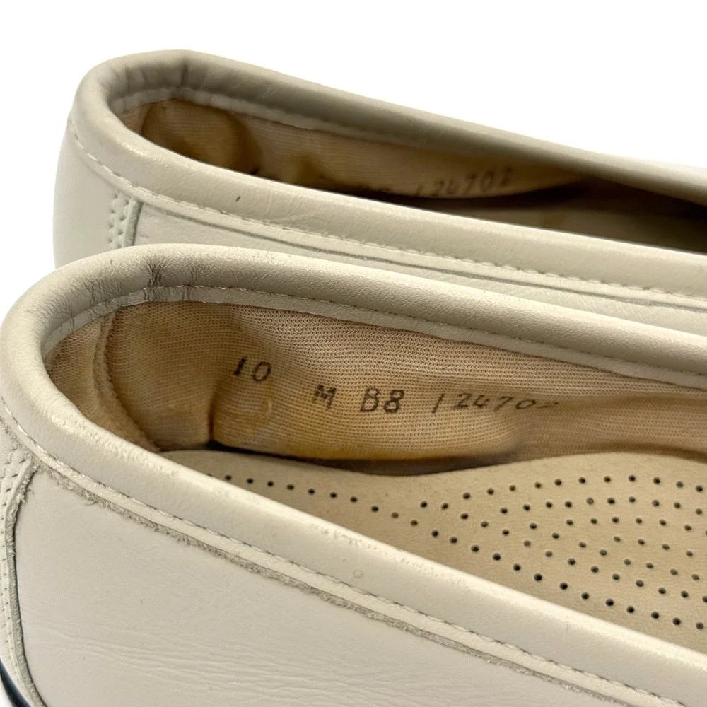 SAS Women's 10 Timeless Wink Tripad Penny Loafers Bone Leather Comfort Shoes